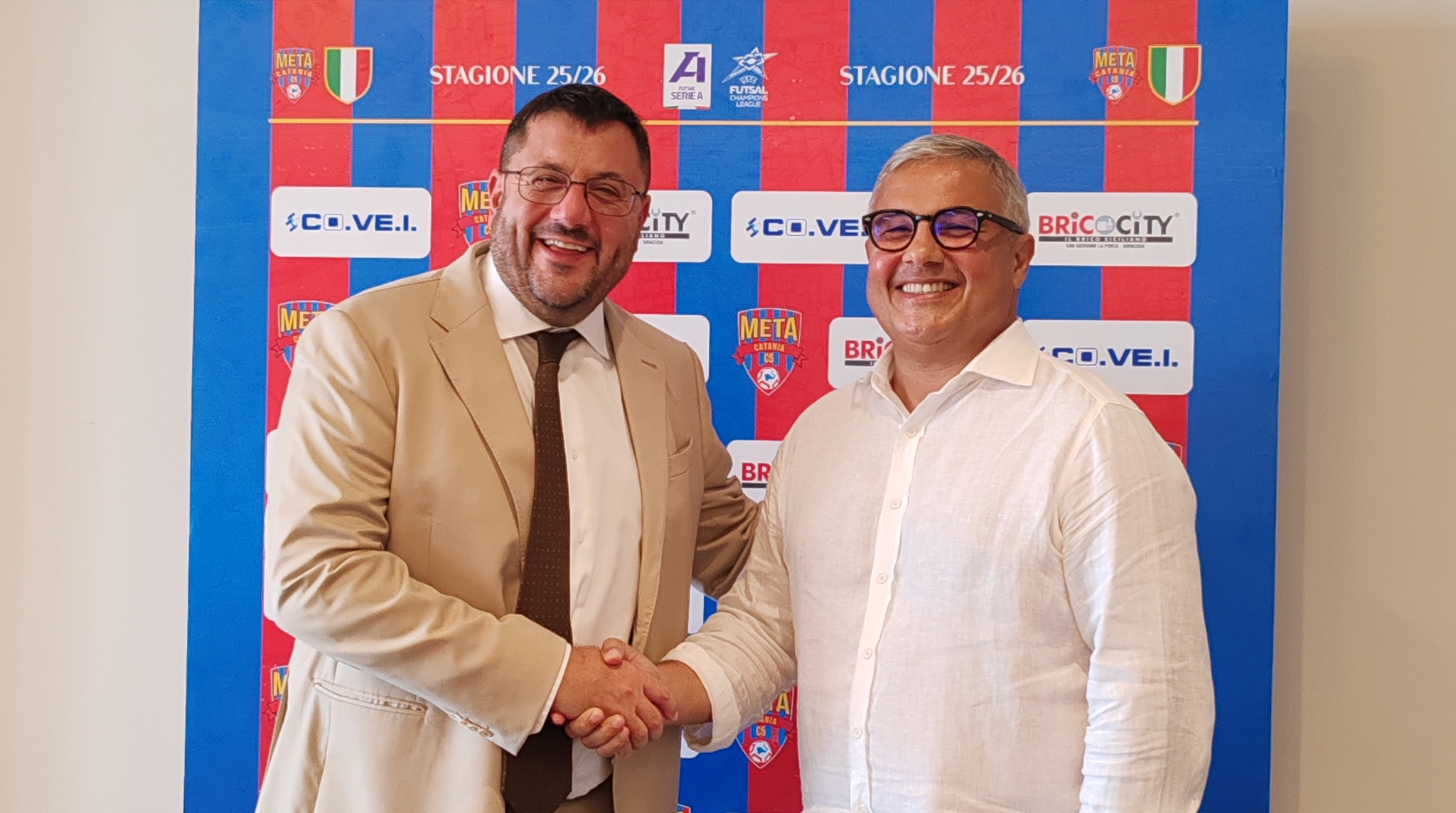 CO.VE.I. sarà title sponsor della Meta Catania per la stagione 2025/2026