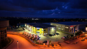 CO.VE.I. S.r.l. Filiale e Stabilimento di Ragusa - foto aerea notturna