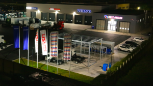 Stabilimento RIVES, Termini Imerese, veduta aerea notturna