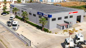Veduta aerea dello stabilimento OMAG