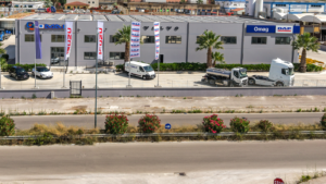 Stabilimento OMAG, veduta aerea